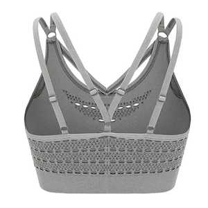 <b>Mesh</b> Bra Yoga Hot Sexy Custom Logo Activewear Sports Bra Gym Women's Tank <b>Tops</b> Fitness Workout Yoga Sports Bra - Product Image 6