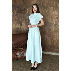 Robe blanche avec buste froncé - Blanc - Product Image 2