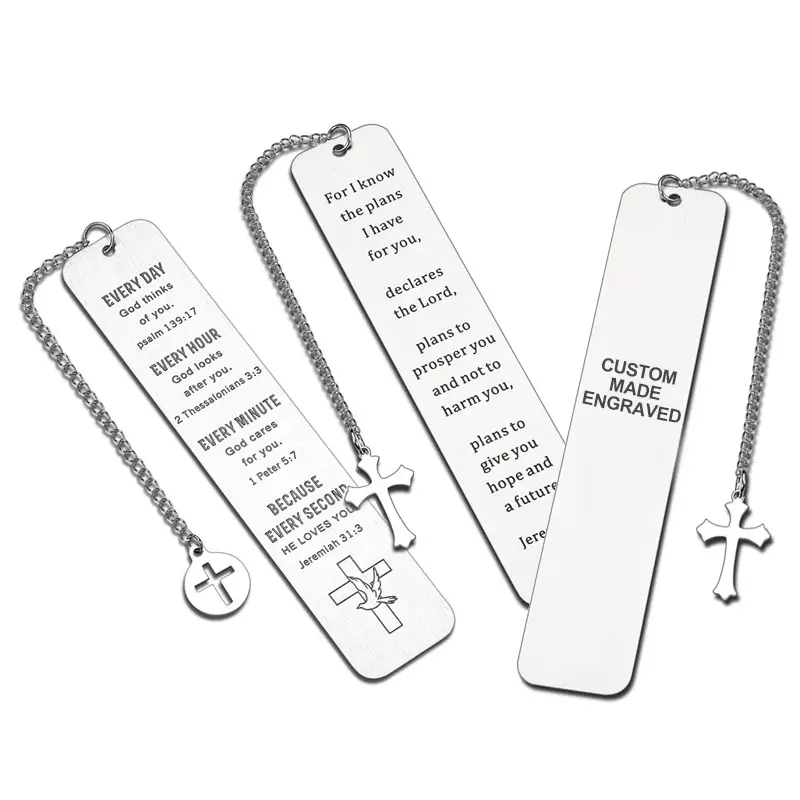 Giá rẻ Fancy Jesus bible Quà Tặng cuốn sách tùy chỉnh kim loại Bookmark Tôn Giáo Christian sản phẩm