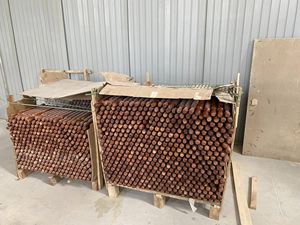 Cán Pin cán gỗ pin không dính bằng gỗ nướng cán pin từ Việt Nam - Product Image 5