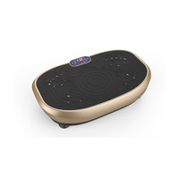 Plateforme vibrante d'exercice pour usage domestique, massage amincissant avec haut-parleur musical, écran LED et télécommande