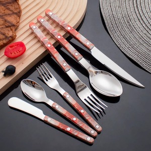 Elegante Juego de Cubiertos de Acero Inoxidable Moderno para Uso Diario y Servicio de Invitados, Cenas Especiales, Venta al por Mayor desde India - Product Image 4