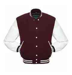 Meilleure vente Veste universitaire de baseball personnalisée pour hommes Veste universitaire à col marin personnalisée - Product Image 3