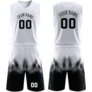 Short de basket-ball personnalisé pour hommes, en jersey avec broderie, style streetwear TF, short de basket-ball personnalisable à sublimation - Product Image 4