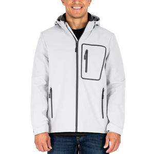 El Mejor Fabricante y Proveedor de Chaquetas Softshell para Hombre, Chaqueta Softshell de Invierno para Hombre de Alta Calidad, Diseño Informal, Colores Sólidos - Product Image 1