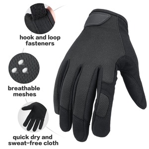 Gants de moto en matériaux personnalisés pour hommes et femmes avec votre propre logo/design Gants de moto de course à prix réduit - Product Image 3