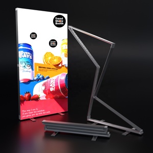 Stand d'exposition portable rétroéclairé et pliable avec comptoir d'exposition - Product Image 6