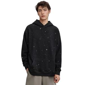 Logotipo personalizado Material de algodón Hombres Impresión personalizada Fábrica al por mayor Las mejores sudaderas con capucha en blanco Sudaderas con capucha de gran tamaño lisas Sudadera con capucha de la mejor calidad - Product Image 1