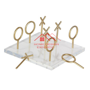 Jeu Tic Tac Toe Trending DEDesign Metal O X Cadeau parfait Tic Tak Jeu d'intérieur pour les enfants et la famille - Product Image 4