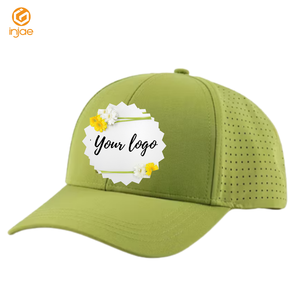 Injae Vina 100% gorra de corte láser de poliéster personalizado 2D 3D bordado Logo impermeable moda Unisex gorra de Golf de alta calidad 2025 - Product Image 1