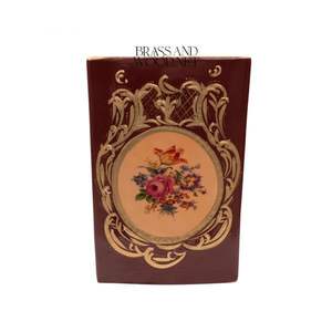 Maceta Decorativa de Porcelana, Macetero Cuadrado Rojo de Lujo - Product Image 2