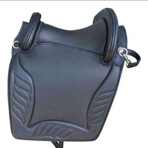 Highest Quality Genuine Leather English Dressage Horse Riding Equestrian Saddle Complete Set Wood/Plastic <b>Tree</b> Durable Racing - Product Image 1
