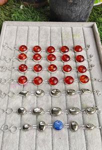 กำไลข้อมือหินธรรมชาติแบบผสม สำหรับทุกเพศ ขายส่ง ของขวัญ คุณภาพพรีเมียม เครื่องประดับคริสตัล กำไลแบบโซ่ ขายส่งจำนวนมาก - Product Image 5