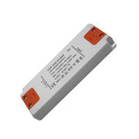 Mini driver LED 40W AC 110V-240V DC 24V 12V, driver d'éclairage sans scintillement, alimentation LED