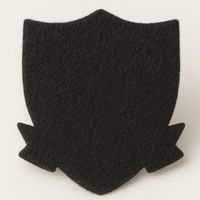 Parches bordados a mano personalizados con hilo dorado para palos de golf, insignias de lujo con hilo dorado para blazers, gorras, uniformes, eventos, con broche de seguridad, a la moda