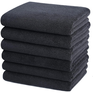 Vente en gros 100% coton Lot de 3 serviettes épaisses pour adultes Logo personnalisé OEM Techniques sèches Cheveux doux pour le visage Main de bain Couleur unie - Product Image 1