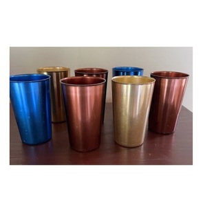 Verre à boire en aluminium pour fête de mariage, whisky blanc pour verre à boire en aluminium personnalisé - Product Image 5