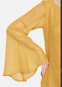 เดรสแม็กซี่ลายดอกไม้วินเทจแขนบานออกเป็นมิตรกับสิ่งแวดล้อมระบายอากาศผ้าฝ้ายแท้ซักได้สำหรับฤดูร้อนฤดูใบไม้ร่วง - Product Image 3