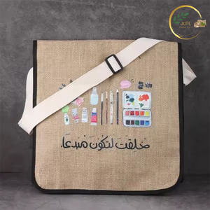 Sacs de séminaire en jute de haute qualité Excellents textiles et produits en cuir à bas prix de notre magasin - Product Image 1