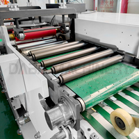 Machine d'impression flexographique DABA de type empilable pour étiquettes IML, machine d'impression d'étiquettes à découpe complète rouleau-à-feuille avec roue de ponçage