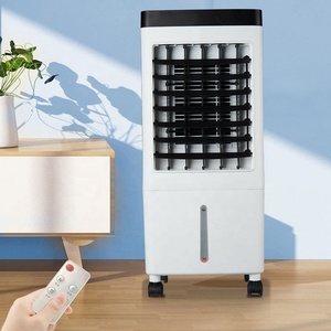 Refroidisseur d'air portable 10L avec télécommande à ventilateur à 4 vitesses et refroidissement silencieux et économe en énergie pour la maison et le bureau - Product Image 3