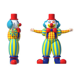 Accessoires de maison hantée dessin animé personnalisé Halloween personnage de Clown gonflable mascotte gonflable Halloween Joker - Product Image 5