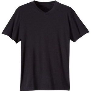 Haute qualité hommes imprimé surdimensionné 100% coton décontracté grande taille blanc solide motif coupe ample tricoté tissu hommes T-Shirts - Product Image 3