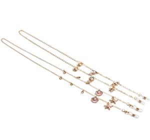 สายคล้องแว่นตาแฟชั่นโลหะลายเรียบกันลื่น ขายดี 75 ซม. - Product Image 6