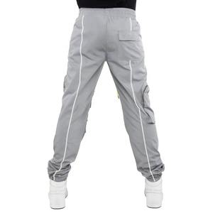 2023 automne hommes pantalons décontractés grande taille coupe ample taille moyenne Style de rue avec multi-sacs OEM pantalons de sport Service disponible - Product Image 2