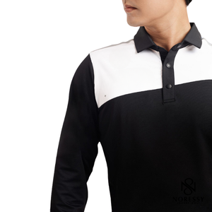 Camiseta Polo de Golf para hombre con absorción de humedad tela elástica de secado rápido protección UV Control de olores ajuste personalizado y comodidad - Product Image 3