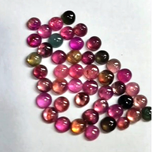 350ชิ้นของทัวร์มาลีนธรรมชาติ5x3 5x4 6x4 7x5 8x6มม. ลูกแพร์รูปไข่3-6มม. กลม Cabochon 205 CTS มาก iroc ขายอัญมณีเรา $164 - Product Image 5