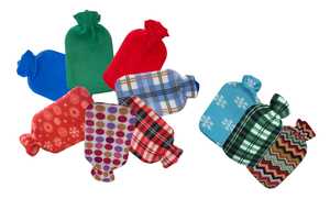 Borraccia da 2 litri con rivestimento in pile, colori assortiti - Product Image 1