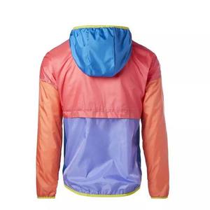 Chaquetas de Lona Impermeables de Alta Calidad, Unisex, con Diseño de Logotipo Personalizado, Color en Bloques, Estilo Urbano, Venta al Por Mayor - Product Image 4