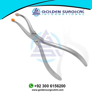 Alicates de extracción de corona dental con almohadillas | Laboratorio de Odontología de dentadura endodóntica de ortodoncia dental, set, quirúrgico, instrumentos - Product Image 5