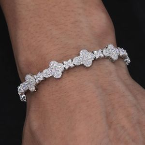 Bracelet à maillons ronds en forme d'étoile de Moissanite - Product Image 4