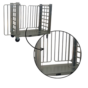 Remolque de armario Baldi de alta calidad de producción italiana PVO180 250 Kg de capacidad para manejo general manejo profesional de materiales - Product Image 2