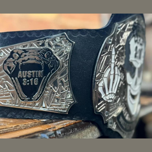 Cinturón de Campeonato Personalizado para Lucha Libre y Boxeo MMA, con Placas de Zinc y Cuero, Resistente al Agua, Cómodo, Unisex, Modelo Legacy - Product Image 4