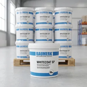 Peinture d'isolation liquide acrylique écologique moderne, imperméabilisante, blanche, revêtement imperméable de qualité supérieure, membrane imperméable - Product Image 4