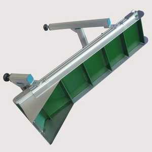 Cinta transportadora inclinada pequeña personalizada, velocidad ajustable, nueva condición, tolva de goma PU de aluminio, transportador inclinado con tacos - Product Image 2