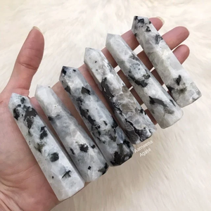 Ainbow-piedra lunar de cristal transparente, accesorio de iluminación de alta calidad - Product Image 6