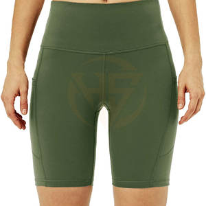 Pantalones Cortos Deportivos Transpirables y Fáciles de Usar, Último Diseño, Color Sólido, Mejor Precio, Pantalones Cortos Deportivos para Mujer - Product Image 1