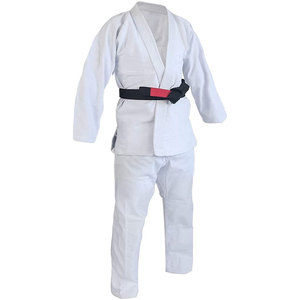 Usine directe de haute qualité 100% coton uniforme de judo blanc personnalisé pour adultes hommes uniforme - Product Image 6