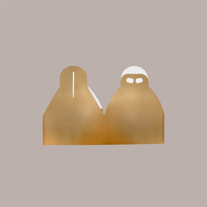 10 Uds. Gráficos dorados 245x245H130mm caja de regalo de piel de cartón para 1 Kg soporte Panettone suministros de vacaciones de Navidad - Product Image 1