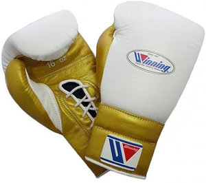 Gants de boxe de haute qualité, à lacets, professionnels, en cuir véritable, fabrication de qualité supérieure - Product Image 1