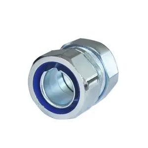 DGJ Zinc die cast -flex to EMT /rigid Tube Compression Coupling