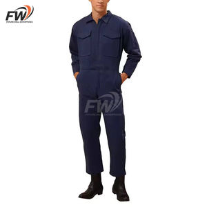 Overol Reflectante de Fábrica para Hombre, Ropa de Trabajo de Algodón, Overol de Construcción e Ingeniería, Uniforme de Alta Visibilidad de una Pieza - Product Image 4