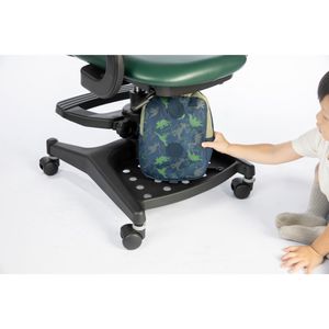 BIFMA 4-7 Years <b>Old</b> Child Study <b>Chair</b> Artificial Leather Green Zizia - Product Image 6