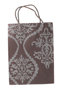 Nuevo estilo, venta al por mayor, personalizado, reciclado, hecho a mano, logotipo impreso, bolsa de papel blanco de lujo, bolsas de papel de regalo con su propio logotipo - Product Image 3