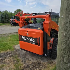 Caterpillar SVL753 Skid Steer <b>Loader</b> 4 Ton Rated Load 92KW Motor with Diamond <b>Backhoe</b> Mulcher Head & Brush Cutter - Product Image 3