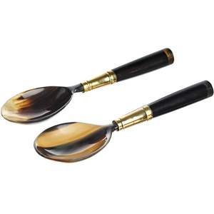 ชุดช้อนส้อมมีดสแตนเลสสตีลสีทองชุดเครื่องใช้บนโต๊ะอาหารสำหรับร้านอาหาร - Product Image 1